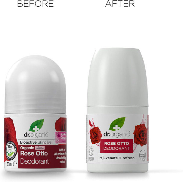 Dr Organic Rose Otto Deodorant 50ML