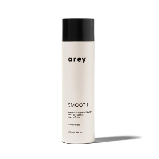 Arey Smooth Conditioner | Reduce Signs of Aging Hair | Retains Moisture & Promotes Smoothness for Fine to Medium Hair | Pair with Wash Shampoo | Vegan Gluten-Free & Cruelty-Free (8.45 Fl Oz)