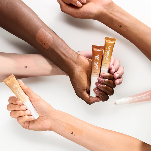 Catrice | Under Eye Brightener Liquid | Instantly Brighten Dark Circles | Lightweight Luminous Formula with Built-In Sponge Applicator | Vegan & Cruelty Free (030 | Golden Toffee)