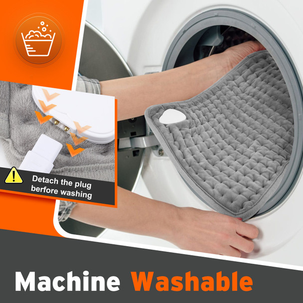 Hailicare Multifunctional Heating Pad Blanket Heated Belt Women Period Keep Warmth Legs Abdomen Hands Body Warming Office Home ( Only UK plug )