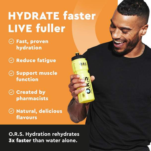 O.R.S Sport Hydration Tablets - Orange (Sports) - 20 count (Pack of 1)