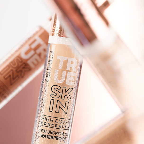 Catrice | True Skin High Cover Concealer (001 | Neutral Swan) | Waterproof & Lightweight for Soft Matte Look | With Hyaluronic Acid & Lasts Up to 18 Hours | Vegan Cruelty Free