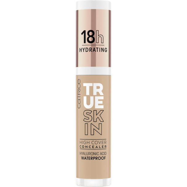 Catrice | True Skin High Cover Concealer (046 | Warm Toffee) | Waterproof & Lightweight for Soft Matte Look | With Hyaluronic Acid & Lasts Up to 18 Hours | Vegan Cruelty Free