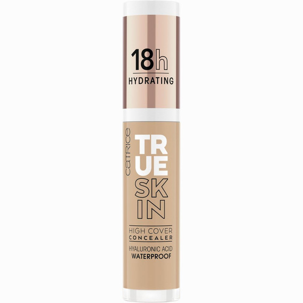 Catrice | True Skin High Cover Concealer (060 | Neutral Fudge) | Waterproof & Lightweight for Soft Matte Look | With Hyaluronic Acid & Lasts Up to 18 Hours | Vegan Cruelty Free