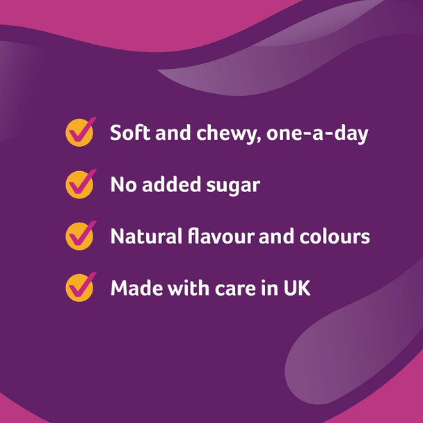 Bassetts Vitamins Adult Orange & Pomegranate Flavour Immune Support Multivitamins 30 Gummy Pastilles