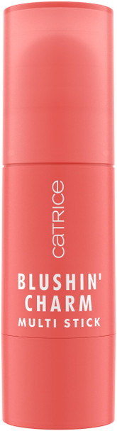 Catrice | Blushin' Charm Multi Stick | Creamy Multi-Use Blush & Lip Tint | Buildable Dewy Finish | Vegan & Cruelty Free (020 Coral Cutie)
