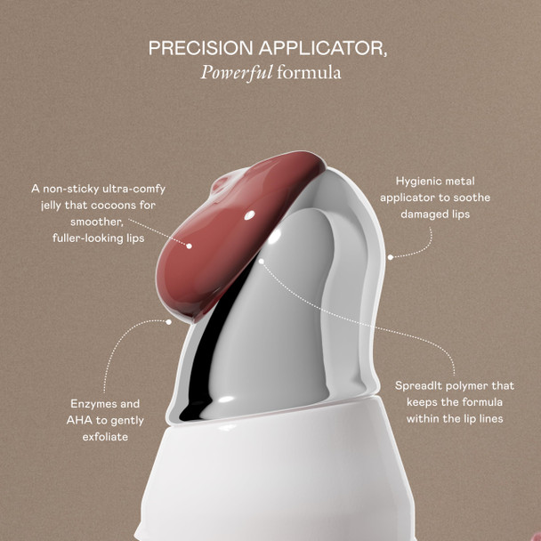 EADEM Le Chouchou Lip Softening Balm Lip Gloss for Women Lip Plumper & Lip Mask Overnight Hydrating & Moisturizing Luxury Lip Balm 0.5 oz Boba Bounce