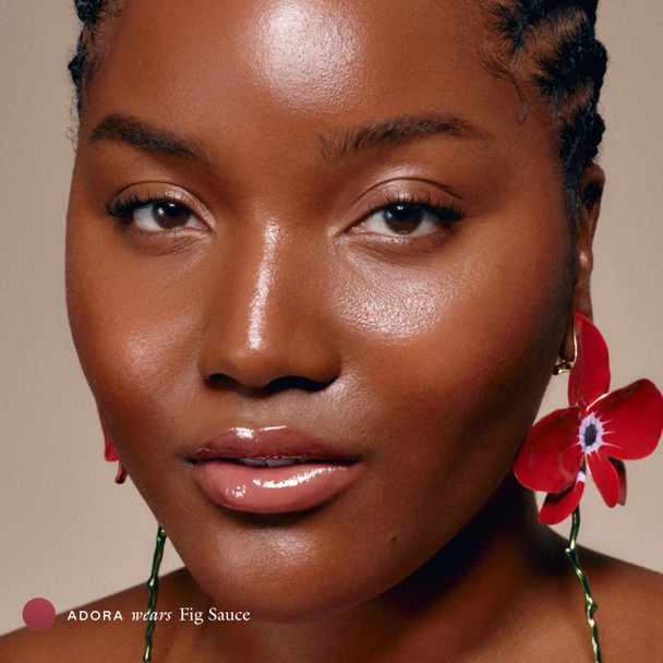 EADEM Le Chouchou Lip Softening Balm Lip Gloss for Women Lip Plumper & Lip Mask Overnight Hydrating & Moisturizing Luxury Lip Balm 0.5 oz Fig Sauce