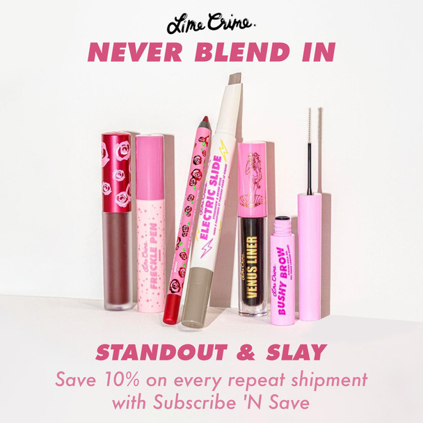 Lime Crime Unicorn Hair Dye Full Coverage Valentine (Crimson Red) - Vegan and Cruelty Free Semi-Permanent Hair Color Conditions & Moisturizes - Temporary Red Hair Dye With Sugary Citrus Vanilla Scent