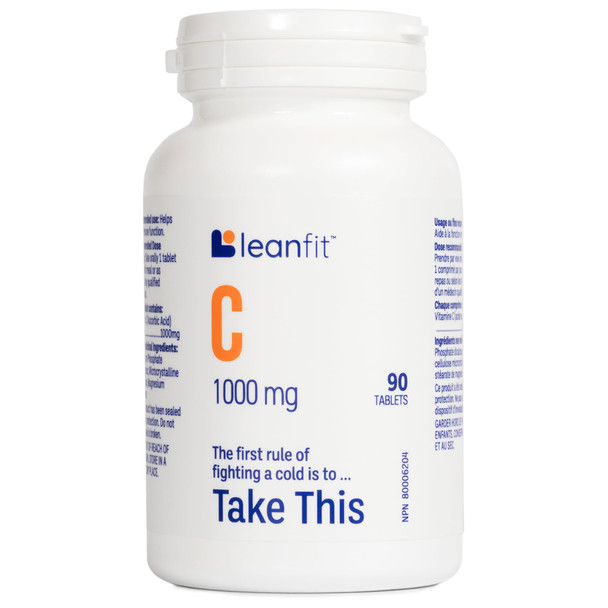 LEANFIT® Vitamin C 1000mg, 90 Tablets