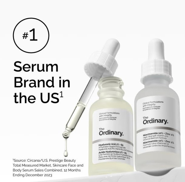 The Ordinary GF 15% Solution, Anti-Aging Formula for Visible Skin & Wrinkle Repair, 1 Fl Oz
