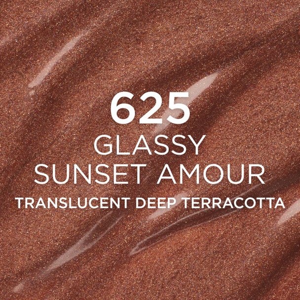 L'Oreal Paris True Match Lumi Le Glass Highlighter Stick Reflective Translucent Glassy Highlighter for Face and Body 625 Sunset Amour 0.17 Oz