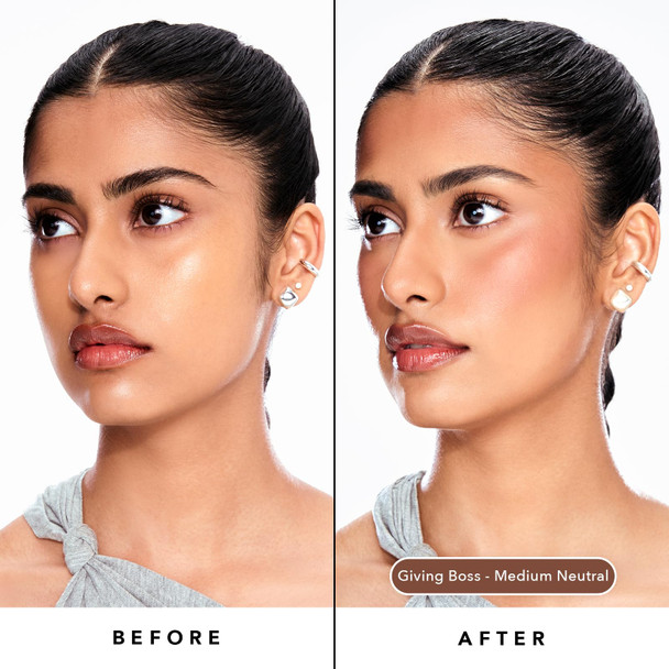 Sacheu Liquid Contour STAY-N Long Wear Cream Contour Makeup  Long Lasting Blendable & Lightweight Formula  Vegan & Cruelty-free Giving Boss