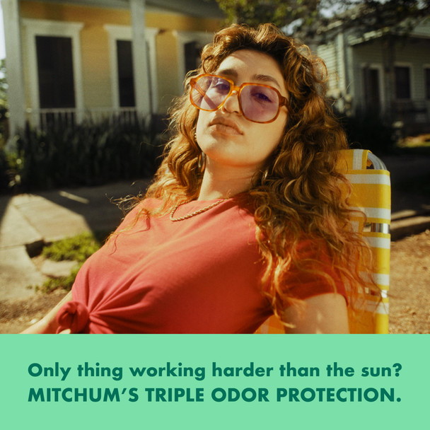 Mitchum Women’s Antiperspirant Deodorant Gel Stick Powder Fresh Scent 48HR Sweat and Odor Protection Triple Odor Defense Alcohol Free 3.4 oz