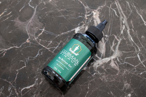 Clubman Pinaud Razor Bumps Stopper Gel – Razor Bump Treatment for Men Aftershave Gel for Ingrown Hairs Shave Bumps & Razor Burn – 4 fl oz 1-Pack