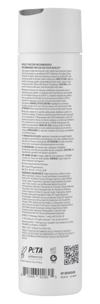 BosRevive Nourishing Shampoo for Noticeably Thinning Hair (Color Safe) – DHT Blocker Sulfate-Free Vegan Formula with Biotin Saw Palmetto & Rosemary – Strengthens & Volumizes – 10.1 Fl Oz