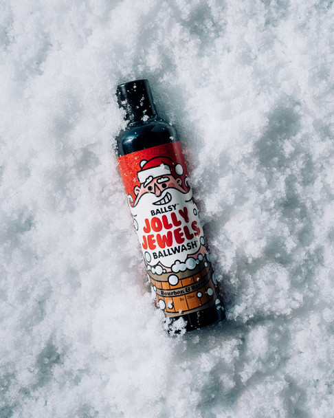 Ballsy Ballwash Jolly Jewels Charcoal Body Wash for Men Soap Moisturizing Shower Gel w/Coconut Oil Aloe Vera Lavendar and Cedarwood Oil 8 Fl oz