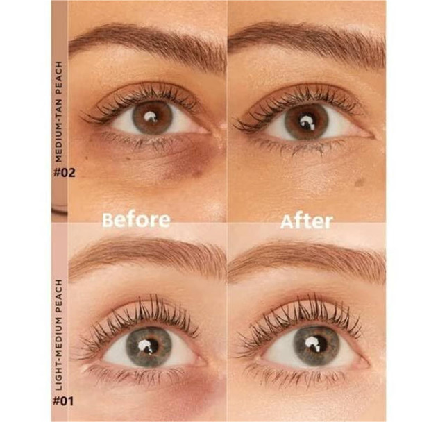 phansta Colored Clay Cc Undereye Corrector Undereye Color Corrector For Dark Circles Light- mediumpeach