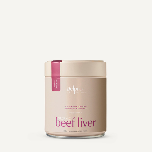 Gelpro Organic Grass-Fed Beef Liver Powder  200g