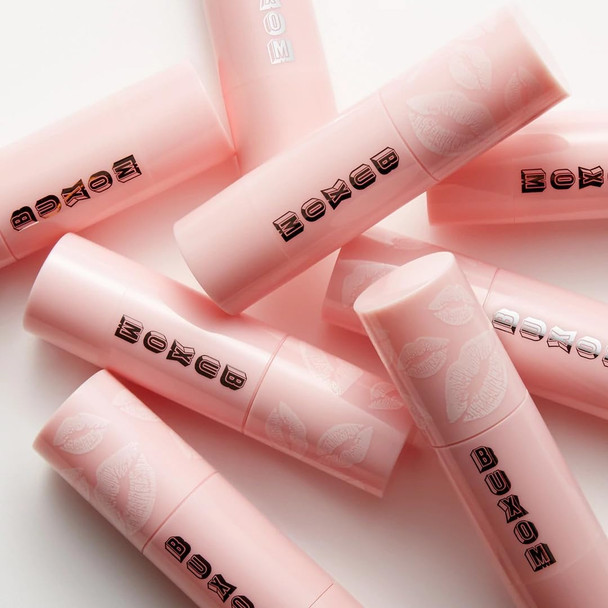 BUXOM Power-Full Plumping Lip Balm Tinted Lip Balm Plumper Enhancing Lip Moisturizer Hydrating & Smoothing Peptide Lip Treatment Cruelty-Free