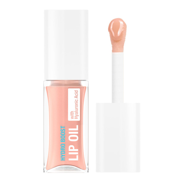 Neutrogena Hydro Boost Tinted Lip Oil with Hyaluronic Acid Designed to Hydrate & Nourish While Providing a Luxurious Pop of Color for Fuller-Looking Lips Light Pink .2 fl. oz
