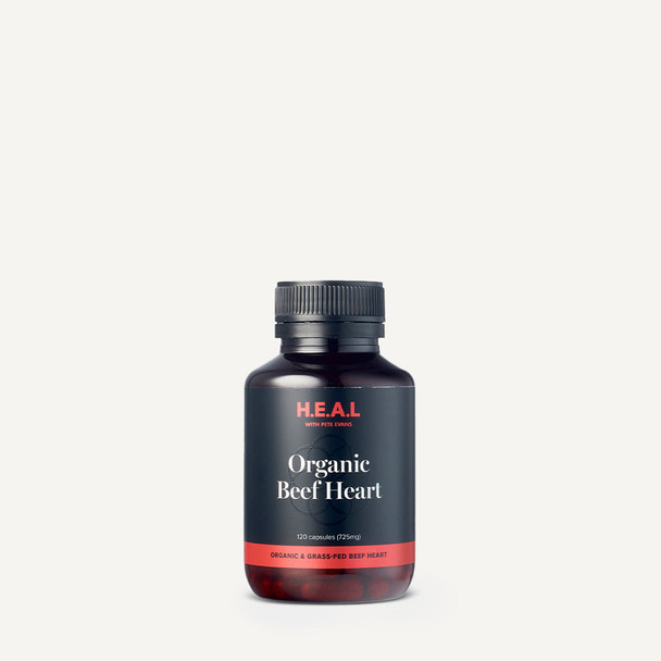 Pete Evans Pete Evans  Organic Grass Fed Beef Heart Capsules - 120 Caps