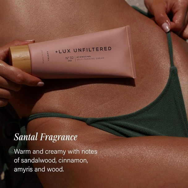 + Lux Unfiltered N°32 Deep Gradual Self Tanner - Santal (Deep) - 200 ml
