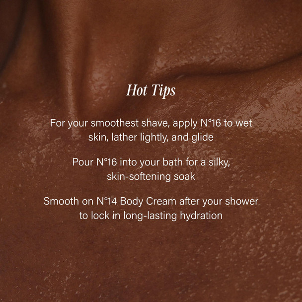 + Lux Unfiltered N°16 Opulent Shower Oil - Body Wash in Tuberose - Full Body Cleansing Oil with Jojoba Avacado and Grapeseed - Vegan & Cruelty Free