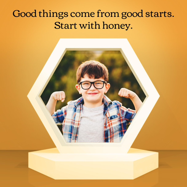 Honibe Kids Multivitamin Gummies Plus Immune Boost | Honey-Based Vitamins Made in Canada | Children's Chewable Gummy Vitamins | Vegetarian Kids Vitamin Gummies | Kids Zinc Vitamin Gummy Bees | 70 gummies