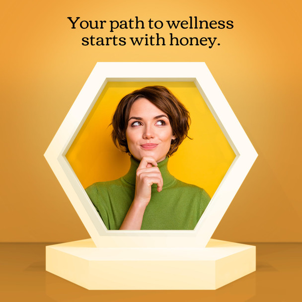 HONIBE HONEY GUMMIES Omega 3 Gummies for Kids and Adults | Made in Canada | Supports Brain Health | Trusted Source of Omega-3 EPA & DHA Vitamins | Sustainably Sourced Fish Oil | No Fishy Taste | Omega 3 Fatty Acids | 60 Gummies