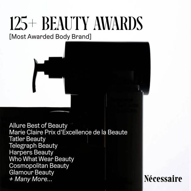Nécessaire The Body Wash Olibanum - Multi-Oil Shower Gel Body Wash for Women + Men. Non-Comedogenic + Hypoallergenic for Sensitive Skin with Niacinamide. 500ml/16.9 fl oz
