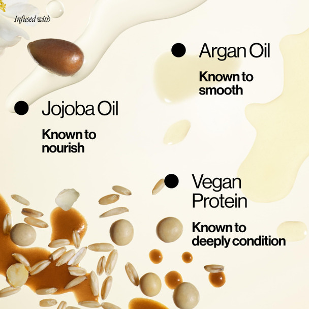 Eva NYC Therapy Session Deep Conditioning Hair Mask with Vegan Protein Jojoba Oil + Argan Oil - Hydrate Soften + Repair Hair Strength - Sulfate Free - Warm Vanilla Scent - 13.5 fl oz