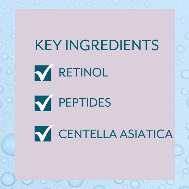 Patchology Hydrogel Face Mask with Retinol and Peptides Beauty Sleep - Gel Face Mask for women and men to reduce fine lines and hydrate skin. 1 count