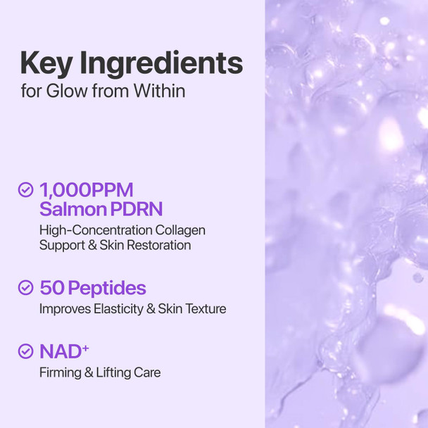 numbuzin No.9 NAD+ PDRN Glow Boosting Toner, Hydrating & Firming Toner for Wrinkles, Fine Lines & Dull Skin, Peptides & Salmon PDRN for Radiance, Korean Skincare 5.07 fl oz