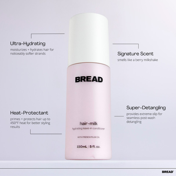 BREAD BEAUTY SUPPLY  Hair Milk Hydrating Leave-In Conditioner
