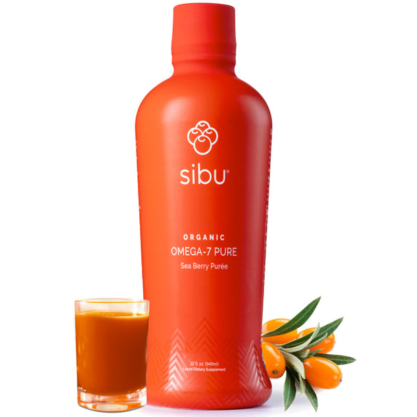sibu Omega-7 Pure 100% Pure Sea Buckthorn Juice 32 oz