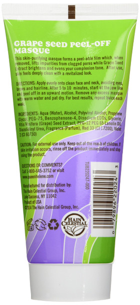 Queen Helene Facial Masque Grape Seed Peel-Off 6 Oz