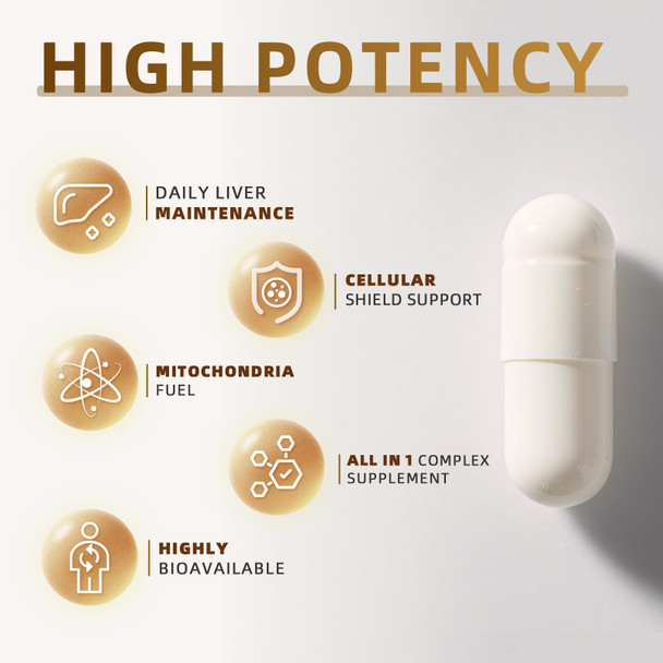 iMATCHME Grass Fed Beef Organ Supplement with Beef Liver & Adrenals, R-Lipoic Acid for Liver Detox, Antioxidant, Energy & Overall Health, 120 Count