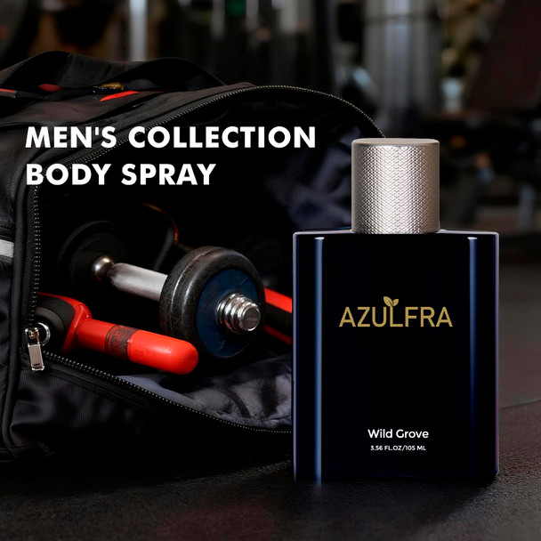 Deodorizing Body Spray for Men 3.56 Fl.Oz Notes of Lemon Lavender and Vanilla Long lasting Men's Fragrance Mist