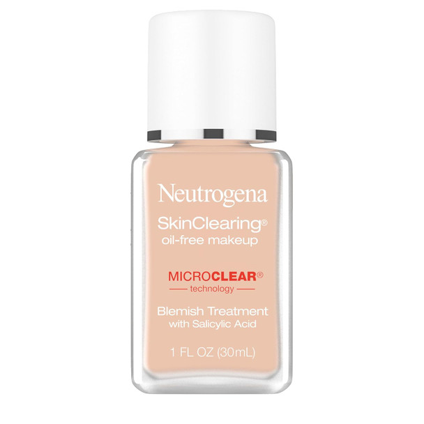 Neutrogena SkinClearing Oil-Free Acne and Blemish Fighting Liquid Foundation - 30 Buff, 1 fl. oz