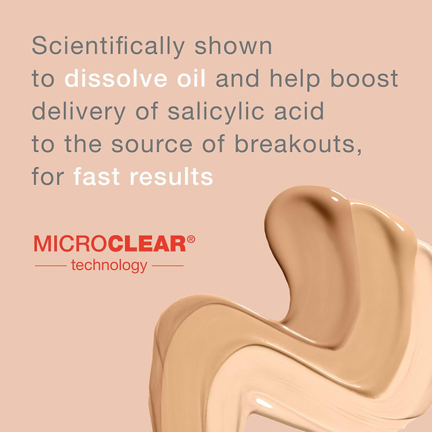 Neutrogena SkinClearing Oil-Free Makeup, Soft Beige 50, 1 Fl. Oz
