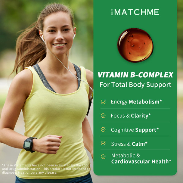 iMATCHME Methylated B Complex Liquid Drops 2 Fl Oz