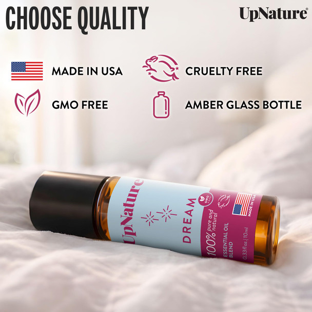 UpNature Dream Sleep Essential Oil Roll On – 0.33 Fl Oz