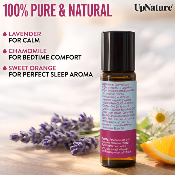 UpNature Dream Sleep Essential Oil Roll On – 0.33 Fl Oz