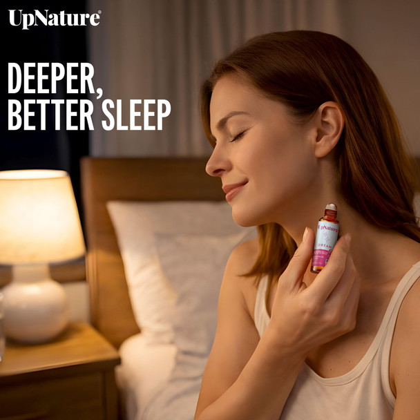 UpNature Dream Sleep Essential Oil Roll On – 0.33 Fl Oz