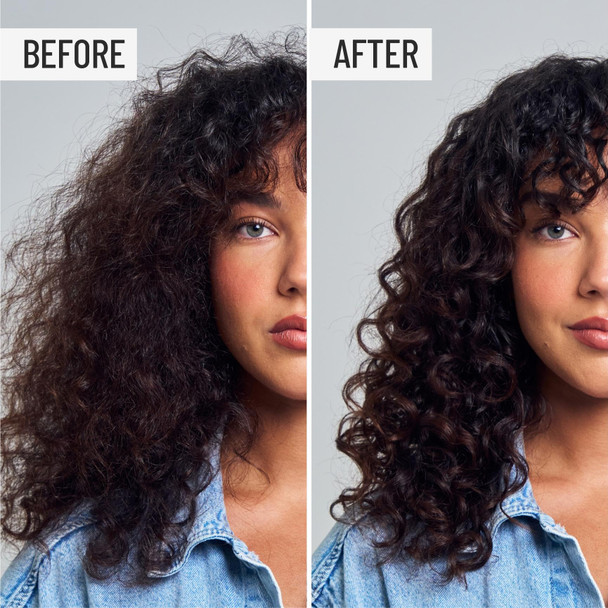Hairstory Styling Gel Flexible Frizz Control and Curl-Defining Gel That Adds Moisture and Heat Protection 8 oz