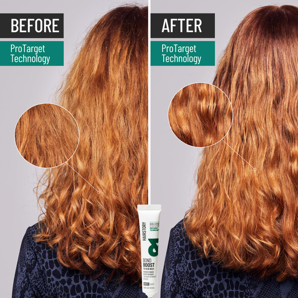 Hairstory Bond Boost & New Wash Original Bundle Enhanced Damage Repair Treatment Intense Healing to Minimize Breakage & Hair Loss Nourish & Moisturize Strands Set Includes Whisk & Tin