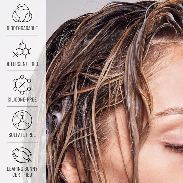 Hairstory New Wash Method for Oily Hair Deep Clean & Pre-Wash with Scalp Brush Purifying Scalp Rinse & Clarifying Cleansing Cream Duo Deep Cleans Clarifies & Conditions