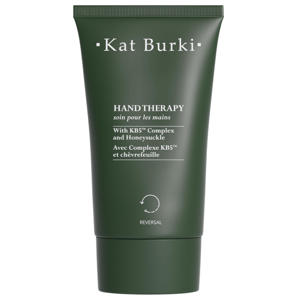 KAT BURKI Hand Therapy Moistuizing Cream with KB5 Complex Safflower & Sunflower Oils Hydrates Soothes & Protects Dry Hands 4.4 Fl Oz