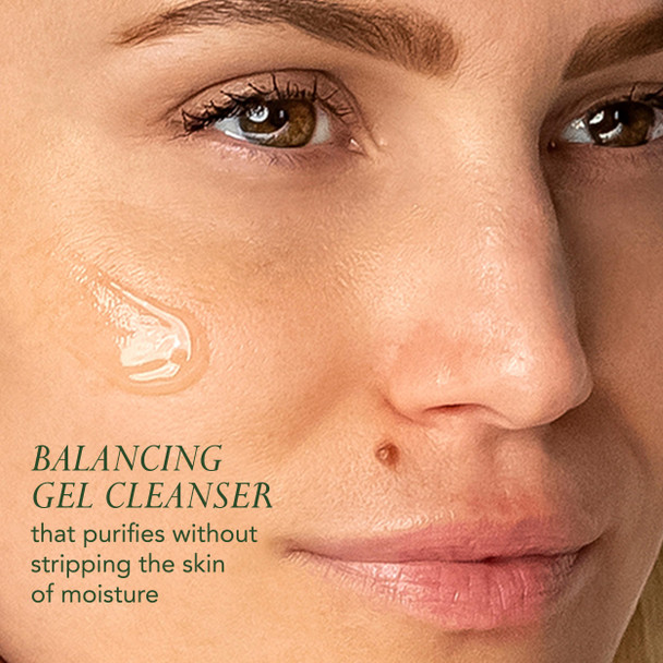 KAT BURKI KB5 Calming Gel Cleanser Gentle Moisturizing Face Wash & Makeup Remover With Hydrating Botanicals for Sensitive Skin 4.4 Fl Oz